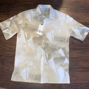 Mens Zara see saw shirt - MEDIUM